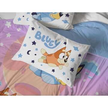 Bluey & Bingo Comforter Set for Kids - Fun & Cozy Bedding
