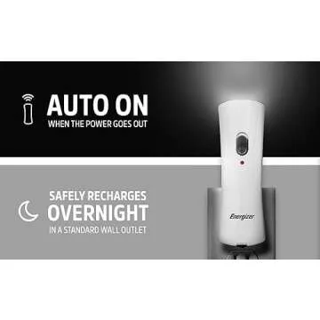 Energizer LED Rechargeable Flashlights for Emergencies