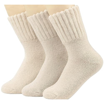 Weweya Boot Socks for Warm Winter Comfort, 3 Pairs