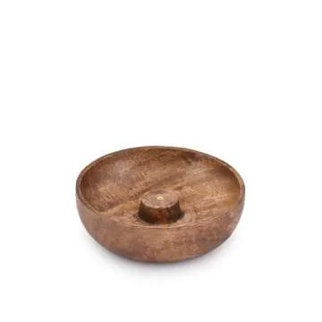 Handmade EDHAS Incense Burner Stick Holder Bowl - Artful Relaxation