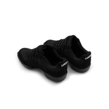 Capezio Women's Studio Shoes, Black, 7