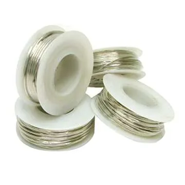 16 Gauge Pre-Tinned Copper Wire for Crafts - 4 oz