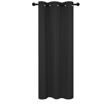 Deconovo Blackout Curtains Solid, Energy Efficient Grommet Curtains