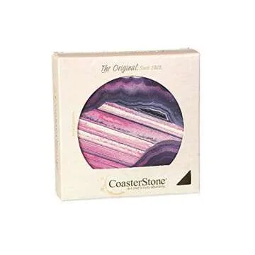 CoasterStone Multicolored Agate Absorbent Coasters