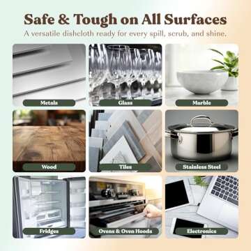 Eco-Friendly FEBU Swedish Dishcloths for Kitchen Cleaning