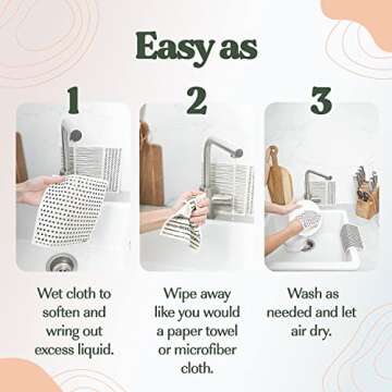 Eco-Friendly FEBU Swedish Dishcloths for Kitchen Cleaning