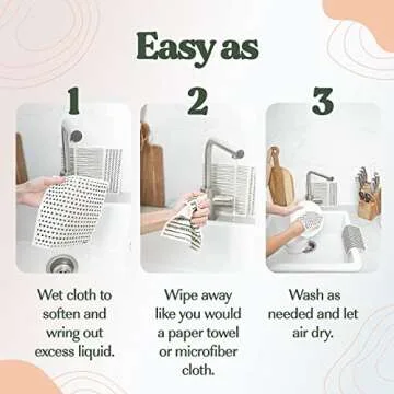 Eco-Friendly FEBU Swedish Dishcloths for Kitchen Cleaning