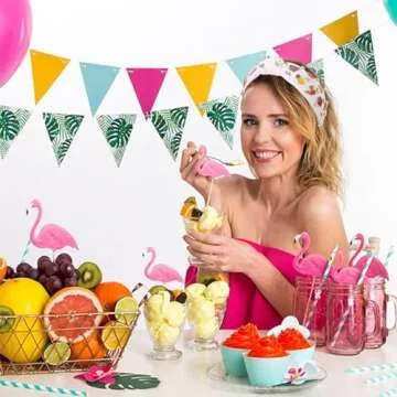 Summer Fruit Headbands for Women Tropical Strawberry Pineapple Cherry Watermelon Headbands Jeweled R...