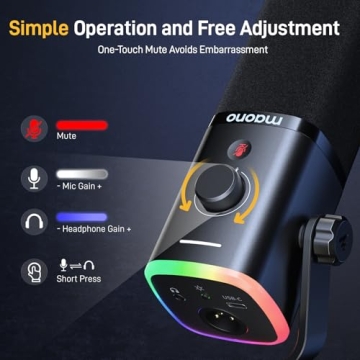 MAONO Dynamic Gaming Microphone for Streamers