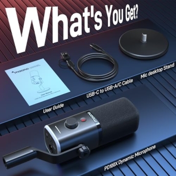 MAONO Dynamic Gaming Microphone for Streamers
