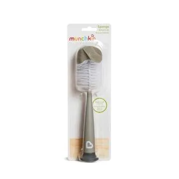 Munchkin Bottle Brush 2 Pack - Modern BPA-Free Design