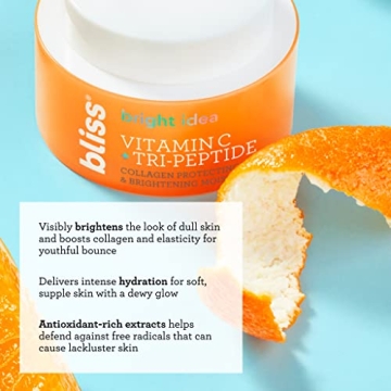 Bliss Tri-Peptide Brightening Moisturizer for Radiant Skin