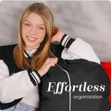 Nylon Laundry Bag, Large Capacity with Locking Drawstring, Machine Washable, Fits Laundry Baskets or Hampers, Holds 2 Loads of Clothes (Black, 30" x 40")