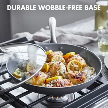 GreenPan Lima 12" Ceramic Non-Stick Frying Pan with Lid