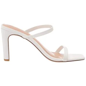 Shop The Drop Women's Avery Square Toe High Heeled Sandal