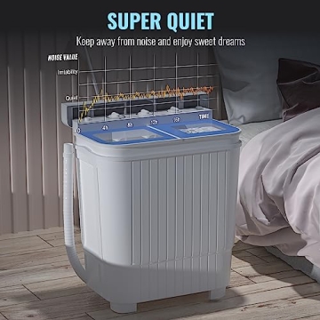 Portable Mini Washer Combo for Apartments & RVs