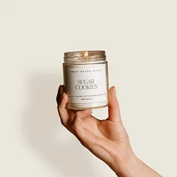 Sweet Water Decor Sugar Cookies Candle for Cozy Holidays