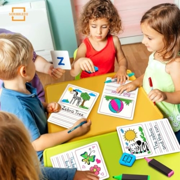 SCRIBBLEDo Mini Whiteboard Set for Kids - 10 Pack