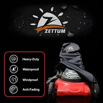 Durable Universal Lawn Mower Cover - Zettum Push Mower Cover