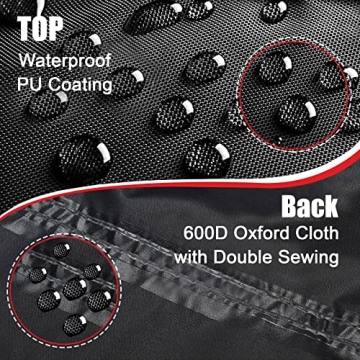 Durable Universal Lawn Mower Cover - Zettum Push Mower Cover