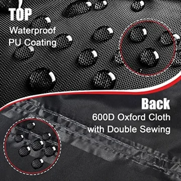 Durable Universal Lawn Mower Cover - Zettum Push Mower Cover