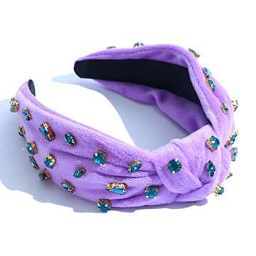 FEDANS Jeweled Knotted Headband - Stylish Hair Accessory