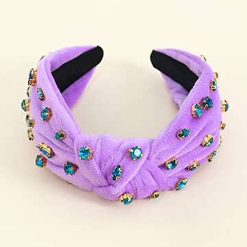 FEDANS Jeweled Knotted Headband - Stylish Hair Accessory