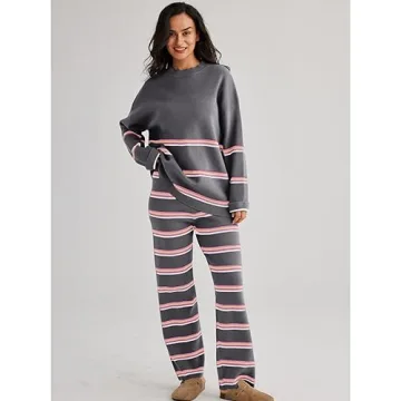 LILLUSORY Cozy 2 Piece Sweater Set for Women 2024