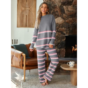 LILLUSORY Cozy 2 Piece Sweater Set for Women 2024