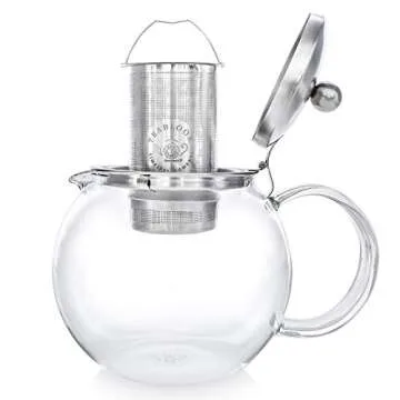 Teabloom All-in-One Glass Teapot with Infuser