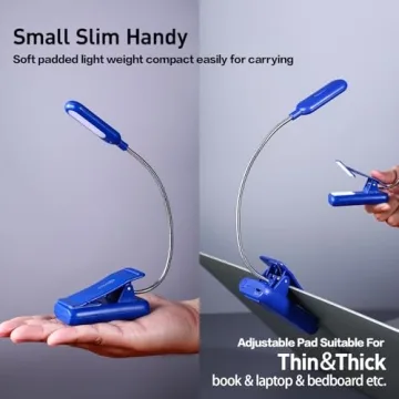 VAVOFO Book Light for Reading in Bed - Rechargeable