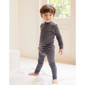 VAENAIT BABY Kids Long Sleeve Modal Pajamas for Cozy Nights
