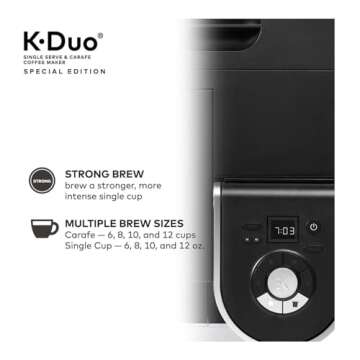 Keurig K-Duo Single Serve & Carafe Coffee Maker