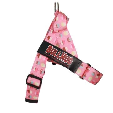 BULLHUG Adjustable Dog Harness for Comfort & Safety