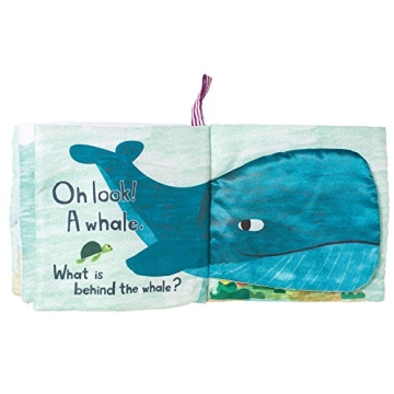 Ocean-Themed Soft Activity Book for Babies 0-12 Months