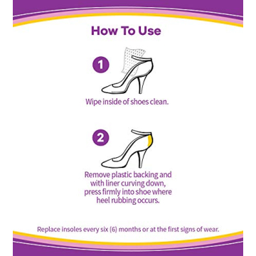 Dr. Scholl's Stylish Step Gel Heel Liners, 1 Pair - One Size fits All