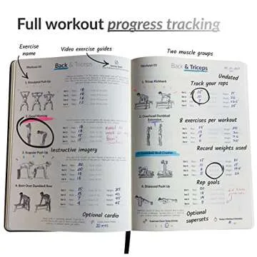 The Dumbbell Home Workout Journal. 13-Week Program. Fitness Planner,Fitness Journal,Workout Notebook.