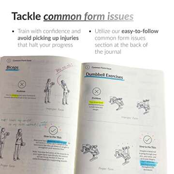 The Dumbbell Home Workout Journal. 13-Week Program. Fitness Planner,Fitness Journal,Workout Notebook.