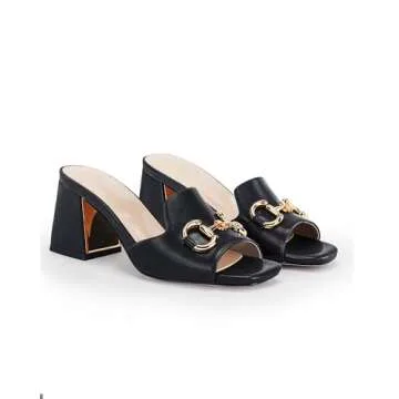 Stylish Gihubafuil Chunky Heel Sandals for Women