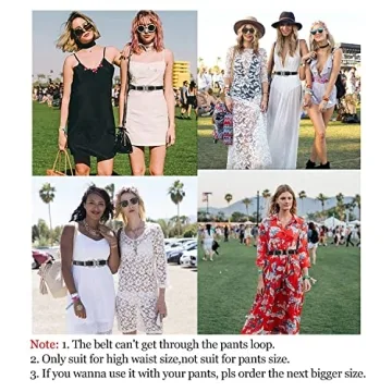 JASGOOD Women Leather Belt Adjustable Vintage Style for Every Occasion