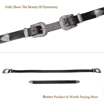 JASGOOD Women Leather Belt Adjustable Vintage Style for Every Occasion