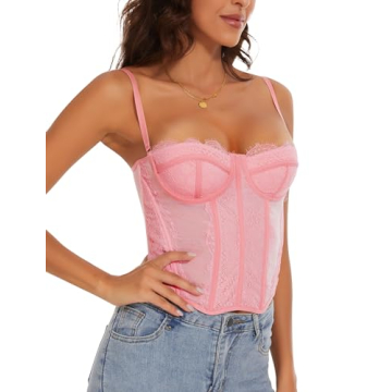 Fengbay Stylish Bustier Tops for Women - Perfect Fit