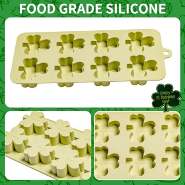 Shamrocks Chocolate Molds for St. Patrick's Day Fun