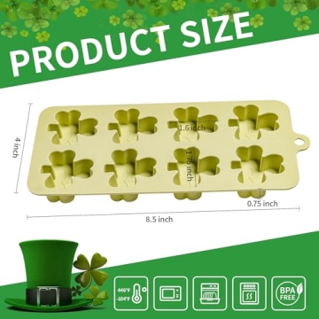 Shamrocks Chocolate Molds for St. Patrick's Day Fun