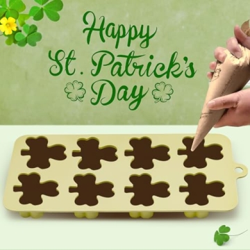 Shamrocks Chocolate Molds for St. Patrick's Day Fun