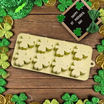 Shamrocks Chocolate Molds for St. Patrick's Day Fun