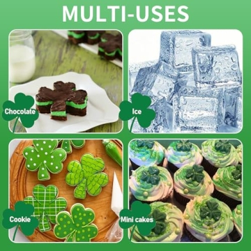 Shamrocks Chocolate Molds for St. Patrick's Day Fun