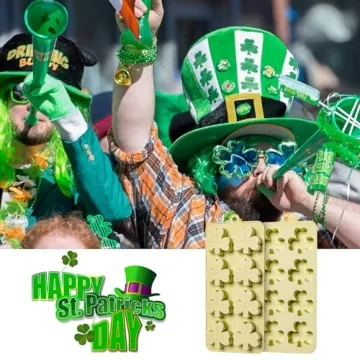 Shamrocks Chocolate Molds for St. Patrick's Day Fun