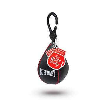 Genuine Fred BUFF BABY Speed Bag Crinkle Toy, Hanging Toy for Play Gym and Stroller, Engaging and Se...