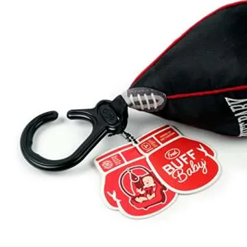 Genuine Fred BUFF BABY Speed Bag Crinkle Toy, Hanging Toy for Play Gym and Stroller, Engaging and Sensory Rich Toy, Fun Gift for Fitness Enthusiast and New Parents, Unique Gift